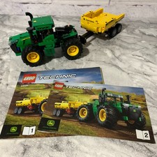 Lego 42136 Technic John Deere 9620R 4WD Tractor 100% Complete