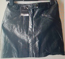 Topshop - Vinyl mini skirt -