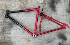 raleigh activator II frame red black bike bicycle