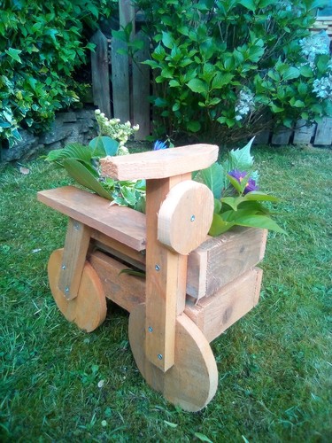 Bike planter - bike,