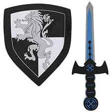 Knight Warrior Sword & Shield Foam Toy Set Perfect for Halloween & Fancy Dress