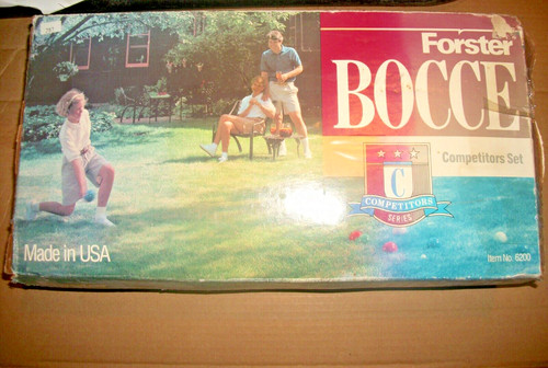 Vintage forster bocce ball - vintage,