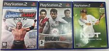 Mixture of Sport PlayStation two games Pegi 3+ to 16+games includes FIFA & Rugby
