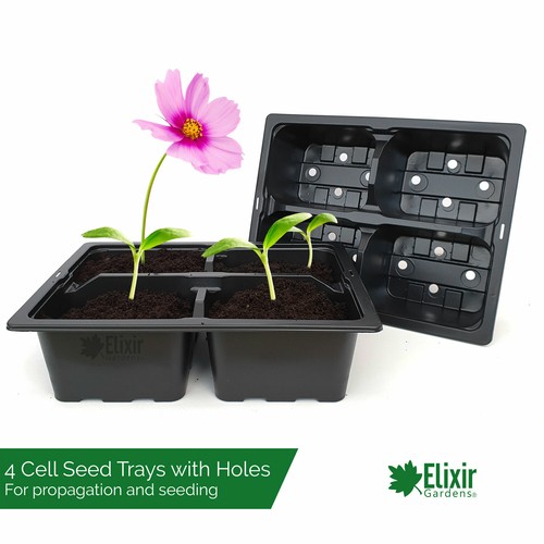 Cell bedding plant pack tray - 4,