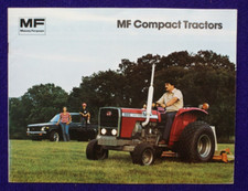 MASSEY FERGUSON COMPACT TRACTOR 1979 BROCHURE AGRICULTURE FARMING SPECIFICATION