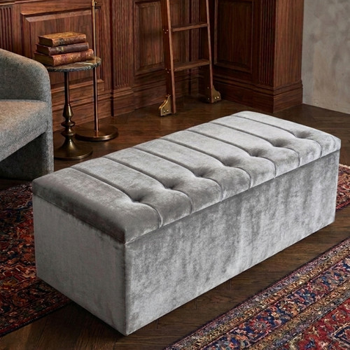 Ottoman box storage footstool - ottoman,