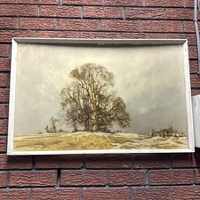 Large Melting Snow Print By