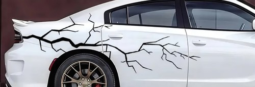 Universal car side stripes - x2,