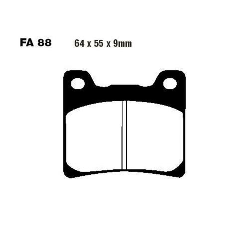 Pair pads ebc - pair,