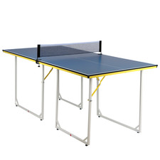 Foldable Ping Pong Table with Net Indoor Outdoor 183cm Tennis Table Portable