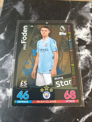 Topps match attax - match, 2018/19
