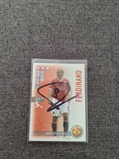 Rio Ferdinand Signed  Card
