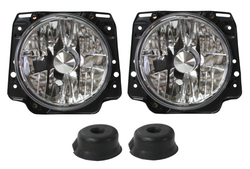 Headlights clear crystal right - crystal,