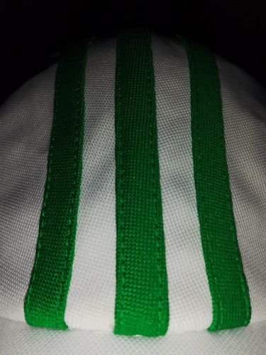Adidas cap white - green, stripes