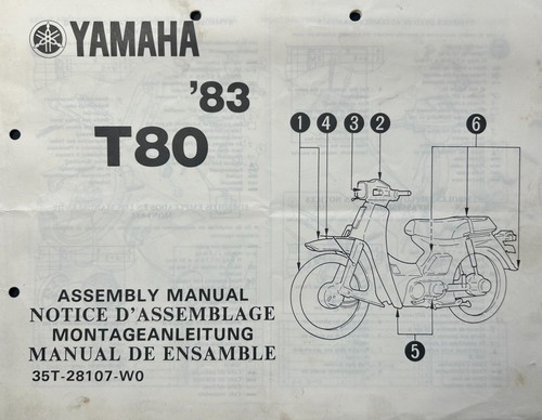 Yamaha t80 townmate - townmate, 1983