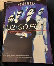 U2 World Service Magazine Propaganda 27 / 28 1997 Lot Of 2