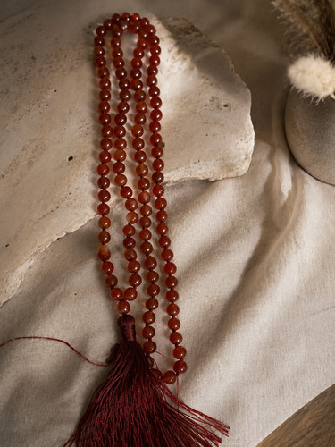 Buddhist mala used - for, mantra