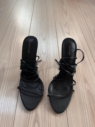 Strappy black pretty little - strappy,