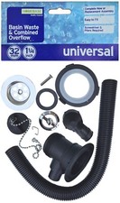 32mm BASIN WASTE Combined OVERFLOW Universal Fit SINK Replacement Set
