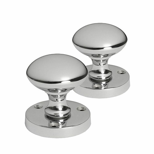 Polished chrome mortice door - chrome,