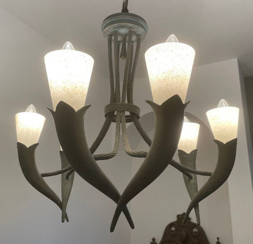 Large antique brass - brass, french