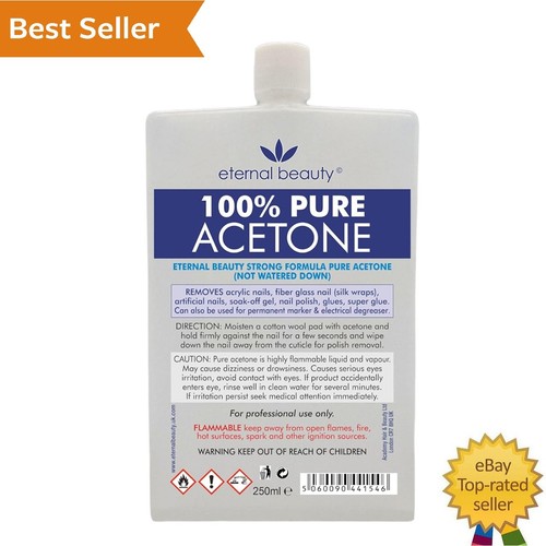 100 pure acetone nail polish - 100%,