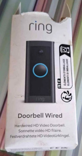 Ring doorbell wired video - doorbell, hd