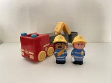ELC Small Fire Engine With 2 Firefighter Figures