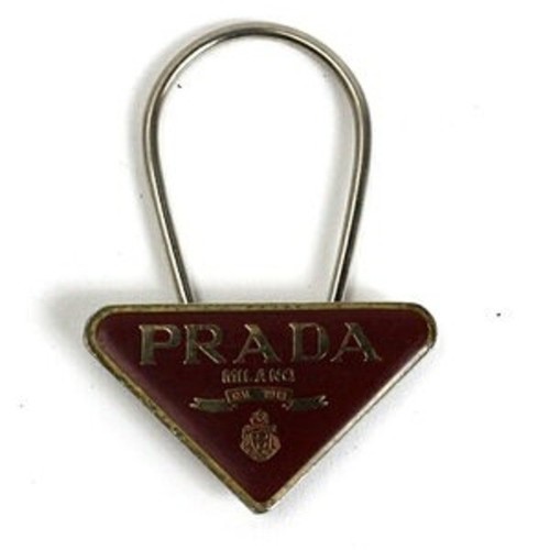 Prada logo signature key - logo, ring
