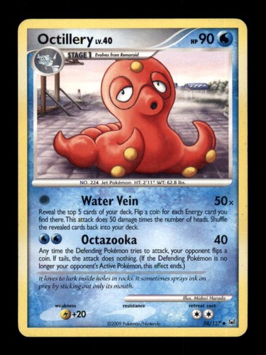 Octillery 127 platinum - octillery, 58/127