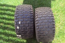 Ride on mower back wheels removed from a Craftsman ride on mower 18 x 8.50 - 8