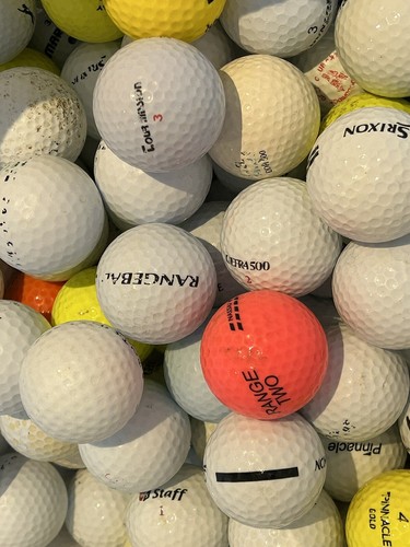 100 range golf balls hitaway - 100,