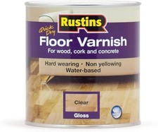 Rustins floor varnish clear - rustins,
