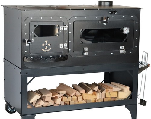 Wood burning stove - wood,