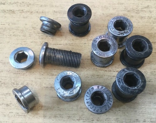 Steel chainring bolts chainset - steel,