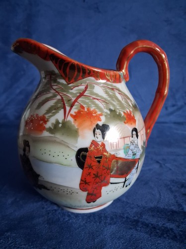 Japanese kutani small - kutani?, pitcher