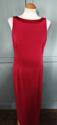 Vintage alexon red maxi dress - vintage,