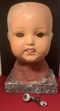 Antique Dolls Bisque Head Sculpture Heubach Koppelsdorf Halloween Crafting Decor