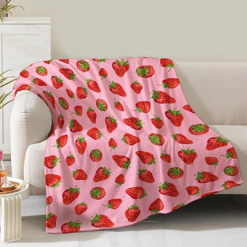 Strawberry blanket gifts for - strawberry,