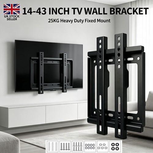 Slim fixed wall - fixed, bracket