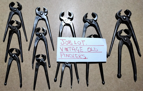 Vintage old pinchers joblot - vintage,