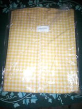 Yellow Gingham 54 x 54" Vinyl