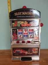 Toy Slot Fruit Machine Money Bank One Arm Bandit Money Box Saving Bank