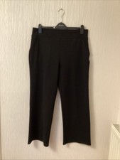 Kim and Co Black Crepe Wide