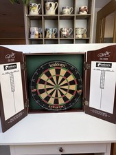 Dart Board and Cabinet Man