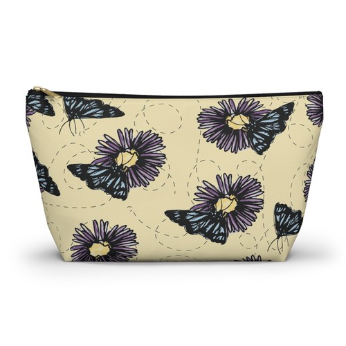 Yellow accessory makeup bag - or,