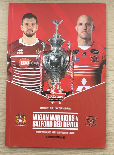 Rugby league programme - rugby,