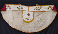 vintage silk & metallic