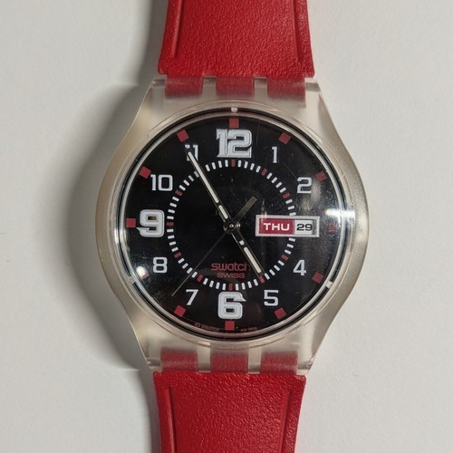 Swatch ruby touch red jelly - red,
