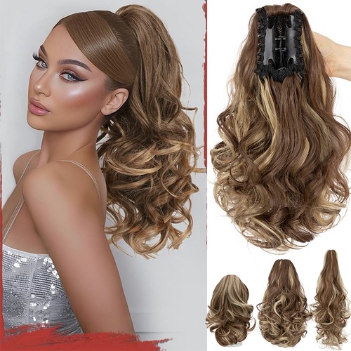 Thick hair ponytail extension - thick,